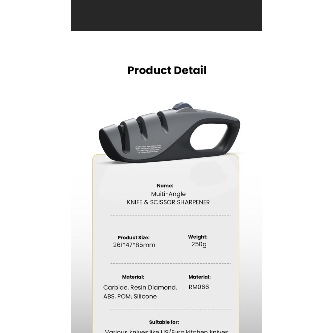 ZUKU Multi-Angle Sharpener (R066)